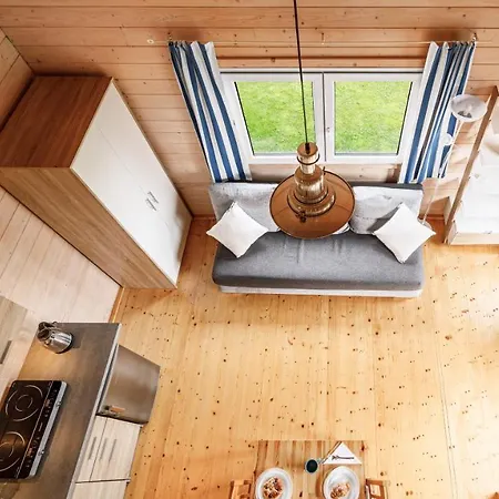 Деревянный коттедж Lebskie Chatki Леба