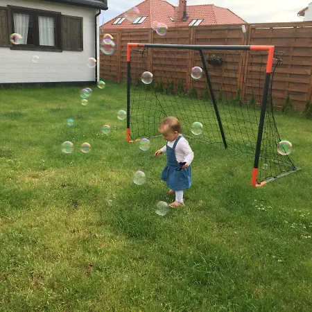 Lebskie Chatki Деревянный коттедж Леба